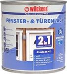 Wilckens 2in1 Fenster- & T&uuml;renlack gl&auml;nzend, 375 ml, Wei&szlig;