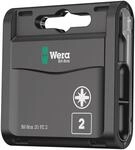 Wera 05057760001 Bit-Sortiment, Bit-Box 20 PZ 2, 20-teilig