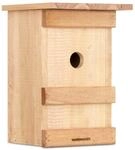 Windhager Nistkasten Birdy, Vogelhaus Brutkasten Nisthilfe Vogelnistkasten, aus