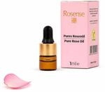 Rosen&ouml;l &auml;therisch 1ml &ndash; 100% reines Rosa Damascena &Ouml;l Naturkosmetik von Rosense,
