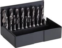 V&Ouml;LKEL Spiralbohrer-Bit-Satz I M1- M10 in 0,5 mm-Stufen I HSS-G I mit 6,4 mm