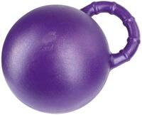 Kerbl Pferdespielball, Geschmacksrichtung Minze, lila, 25cm, bissfest, mit
