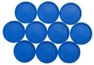 MAUL Magnete (10 St&uuml;ck) &Oslash; 34mm | Magnet aus bruchsicherem Kunststoff | Starke