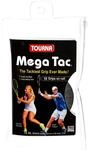 Unique Tourna Mega Tac Tennis Racket Tacky Replacement XL Grip - Black, 10-Pack