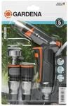 Gardena Premium Grundausstattung: Anschluss-Set mit Reinigungsspritze, mit