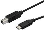 StarTech.com USB-C auf USB-B Druckerkabel - St/St - 3m - USB 2.0 - USB C zu USB B