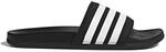 adidas Herren Adilette Comfort Pantoletten Sandalen, Schwarz Wei&szlig; Schwarz, 42 EU