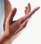 Bort Stack'sche Fingerschiene einzeln 3 transparent
