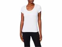 Odlo Damen ACTIVE F-DRY LIGHT Baselayer Kurzarm-Shirt mit Rundhals, White, L