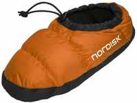 Nordisk Mos Down Shoes Daunenschuhe Schuhe, Red Orange Size L