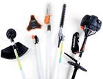 FUXTEC Benzin Motorsense FX-MT252ER 5in1 Multitool, 52 CCM, Tragegurt inkl. 1m
