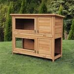 Miweba MyAnimal Hasenstall MH-20 | 120x51x105 cm - Kaninchenstall mit...