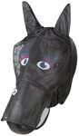 PFIFF 101013 Fliegenmaske Gesichtsmaske mit Motiv f&uuml;r Pferde, Fliegenschutz