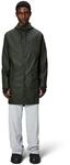 RAINS Unisex Lange wasserdichte Jacke, 03 Gr&uuml;n, XS