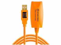 Tether Tools USB-Kabel USB 2.0 USB-A Stecker, USB-A Buchse 5.00m Orange Aktiv...