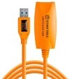 Tether Tools &ndash; USB-Kabel TetherPro USB 3.0, Aktive Verl&auml;ngerung, 5 m, orange