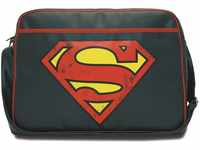Logoshirt® DC I Superman I Logo I Umhängetasche I Schultertasche I