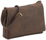 Harolds Antik &Uuml;berschlagstasche 39 cm Natur