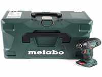 Metabo Akku-Schlagschrauber SSD 18 LTX 200 BL (602396840); MetaLoc, nero, verde