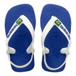 Havaianas Baby Brasil Logo II Unisex Kinder FlipFlop Marine Blue 17 EU