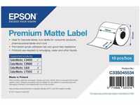 Epson Premium matte Label, 76 x 51 mm, 650 Stück