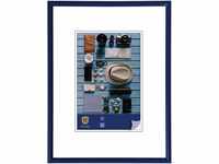 Henzo Napoli Bilderrahmen, Kunststoff, Blau, Bildformat 10x15 cm
