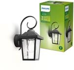 Philips Buzzard Outdoor-Lampe, Wandlampe, Au&szlig;enbeleuchtung, IP44-Wetterfest,