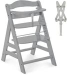 hauck Hochstuhl Alpha Plus - Mitwachsender Holz-Kinderhochstuhl, höhenverstellbar, hauck Hochstuhl Alpha Plus - Mitwachsender Holz-Kinderhochstuhl, höhenverstellbar,