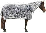 KERBL RugBe Zebra Fliegendecke Ekzemerdecke Pferdedecke mit Halsteil 155cm