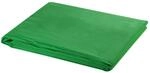 vidaXL Fotostudio Hintergrund Baumwolle Gr&uuml;n 5x3 m Hintergrundstoff Chromakey