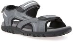 Geox Herren U Sandal Strada D Riemchensandalen, Grau Stone Lt Grey, 40 EU