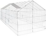Wiltec Freilaufgehege Kaninchen 180 x 75 x 75 cm, Au&szlig;engehege und Kleintierstall