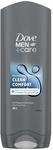 Dove Men+Care 3-in-1 Duschgel Clean Comfort Duschbad f&uuml;r K&ouml;rper, Gesicht und Haar