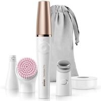 Braun FaceSpa Pro Gesichtsepilierer Damen, SE912, Wei&szlig;/Bronze