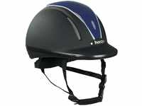 Horze Pacific Reithelm verstellbarer Helm VG1 Defenze, schwarz/blau, S/M