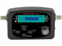 Telestar 5401202 Satplus mini Satfinder (LCD Display, Kompass, Dämpfungseinstellung,