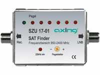 Axing SZU 17-01 Sat-Finder Satellitenfinder digital mit Tonsignal
