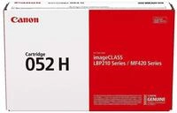 Canon 052 H Cartuccia Toner Originale Nero (oem Canon 2200c002 052h Black 9200...
