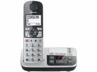 Panasonic KX-TGE520GS Senioren Schnurlostelefon mit Anrufbeantworter, Station &