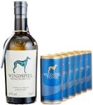 Windspiel Genusspaket London Dry Gin 47% vol. (1 x 0,5L) & Windspiel Tonic Water