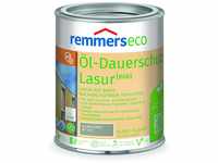 Remmers Dauerschutz-Lasur [eco] silbergrau, 0,75 Liter, Langlebig, ausgeprägter