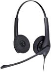Jabra Biz 1500 Quick Disconnect On-Ear Stereo Headset - Corded Headphone with