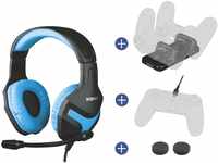 Konix Mythics Gaming-Zubehörpaket für PS4 - PS-400-Headset -...