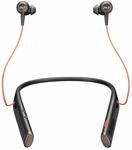 Plantronics Voyager 6200 UC Bluetooth Neckband Headset mit Earbuds, schwarz