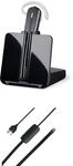 Plantronics CS 540A CS500 Headset konvertierbar drahtlos DECT inkl. APS-11...