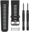 Garmin Wechselarmband f&uuml;r vivoactive HR - schwarz, Regular, Silikon, M, 010-12497-00