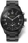 KRONABY Uhr Smart Herren Hybrid aus Edelstahl 316l Schwarz