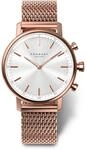 KRONABY Uhr Smart Damen | Saphirglas, Wasserdicht 10 ATM, Musiksteuerung,