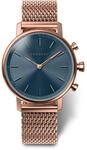 KRONABY Damen Hybrid Uhr Edelstahl 316L Ros&eacute; - Saphirglas - Wasserdicht 10 ATM -