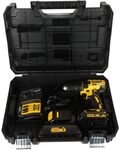 DEWALT Akku-Bohrschrauber (18V, 1.5 Ah, b&uuml;rstenlos, mit